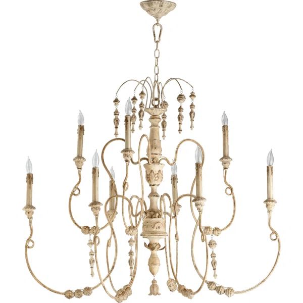 Paladino 9 - Light Candle Style Classic Chandelier | Wayfair North America