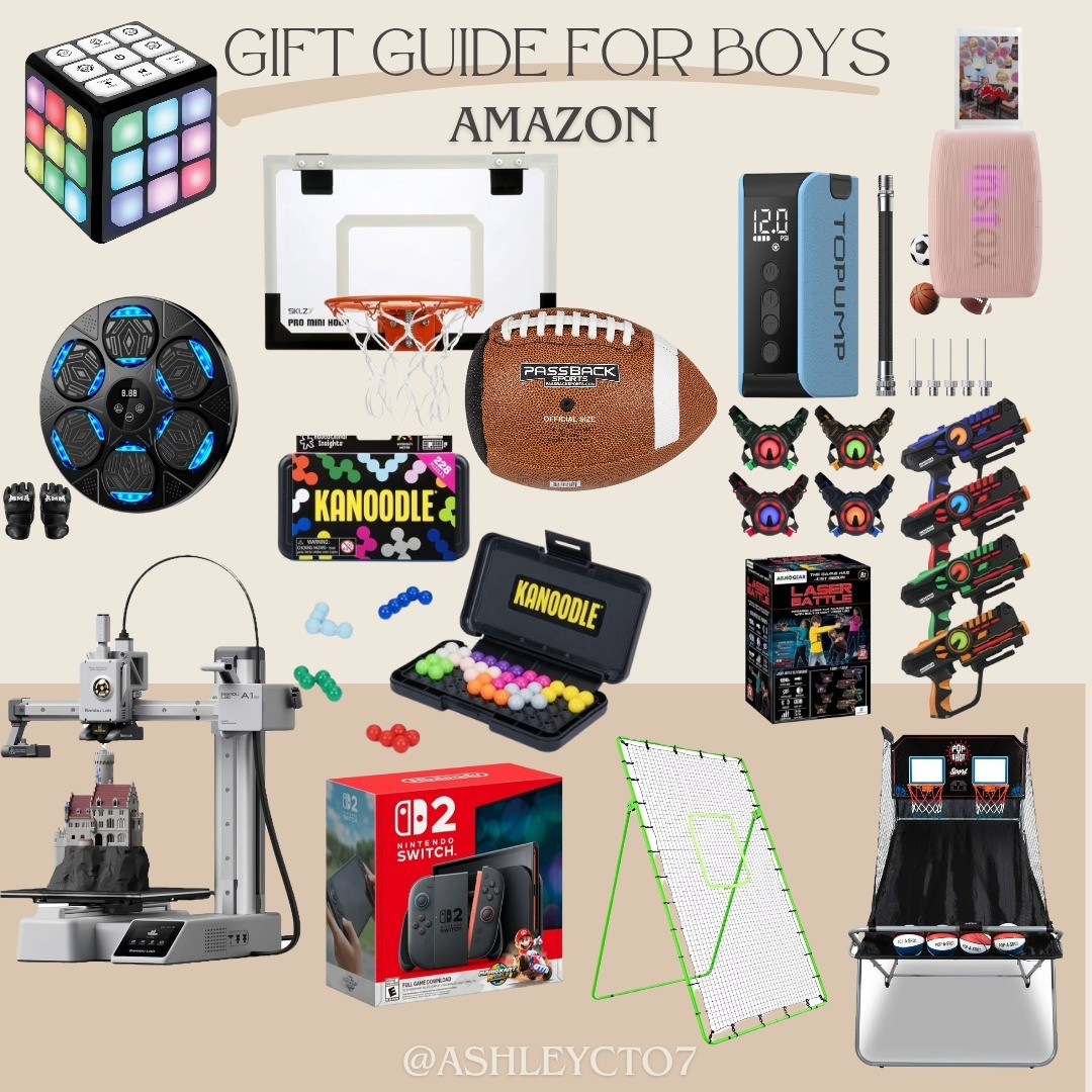 Christmas will be here before you know it. Here are some fun gift ideas for the boys. 

#LTKHoliday #LTKKids #LTKSeasonal
