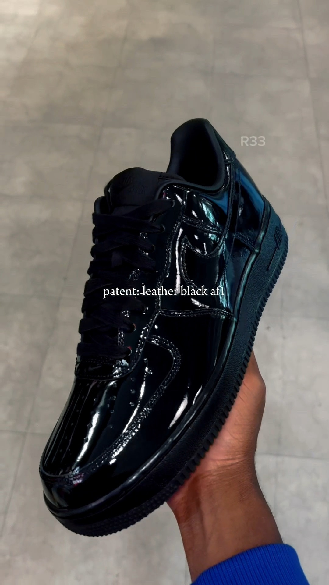 patent leather black af1
#af1 #blackaf1 #sneakerhead
#newshoes #footlocker
