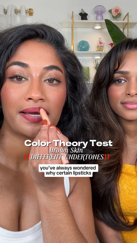 Lets see how these lips products 💋 look on two different undertones #lipstickcolortheory @ MyPawfectFamily (Sahana) 

Tap the product for the shade I use‼️


#LTKVideo #LTKStyleTip #LTKBeauty