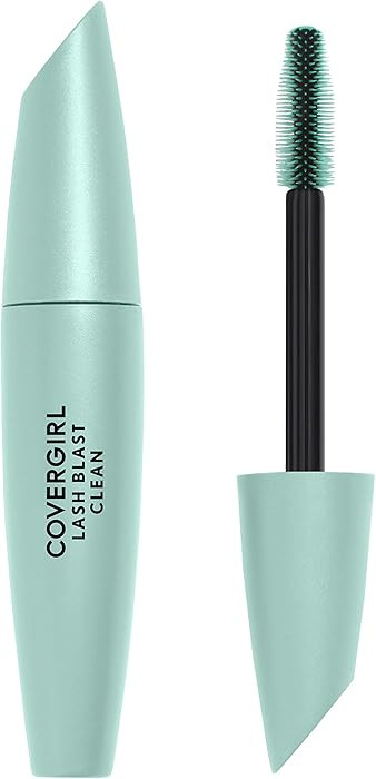 CoverGirl Lash Blast Clean Volume Mascara, Vegan Formula, Volumizing, Smudge-Proof, Pitch Black, ... | Amazon (US)