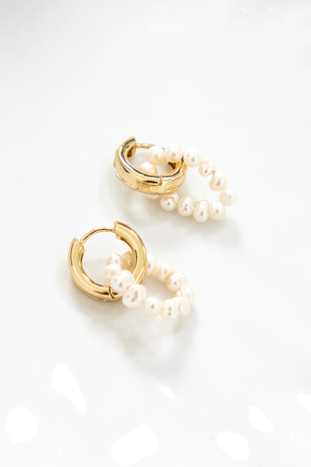 Forever Linked Earrings Gold | Hello Molly