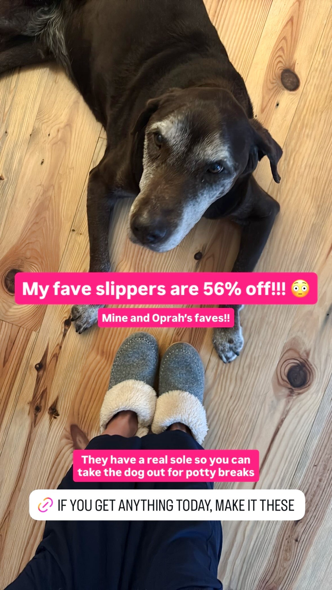 I got these slippers last Black Friday and still LOVE them! Perfect for a quick doggy potty break, also one o Oprah’s fave things this year! 

#LTKGiftGuide #LTKCyberWeek