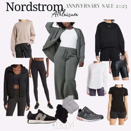 Nordstrom Anniversary Sale - Athleisure | Hoodie Athletic Leggings Sneakers New Balance On Sneakers Spanx Leather Bike Shorts 

#LTKxNSale #LTKFitness #LTKsalealert