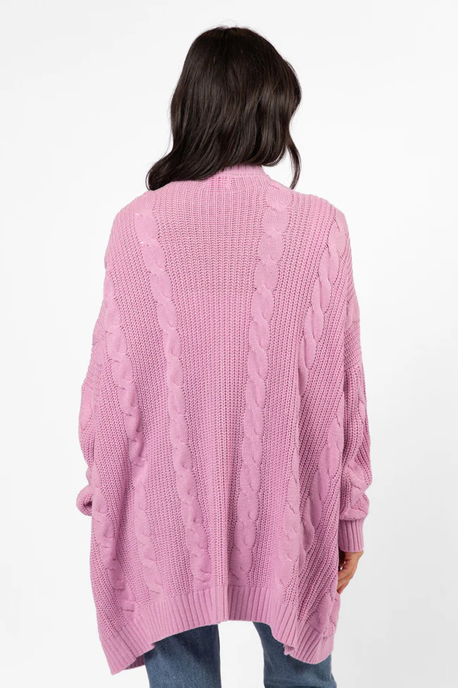 Won't Change My Heart Orchid Cardigan | Pink Lily