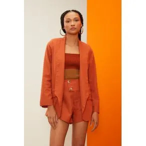 Blazer Alfaiataria Linho - Marrom Avela MARROM AVELA | OffPremium (BR)