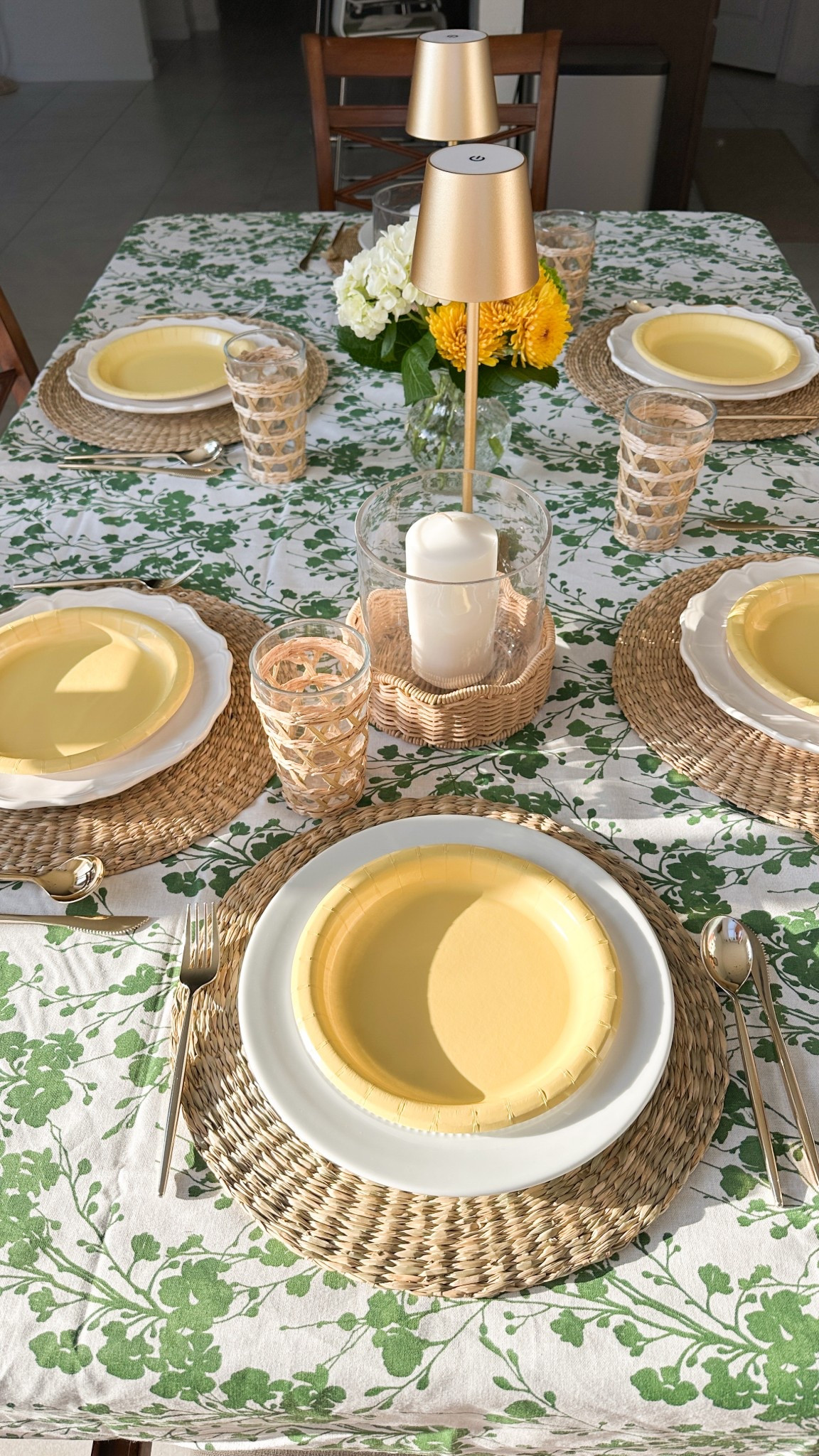 Walmart tablescape affordable Mother’s Day brunch tablescape spring tablescape. Rattan Serena and Lily dupe

#LTKParties #LTKHome #LTKFindsUnder50