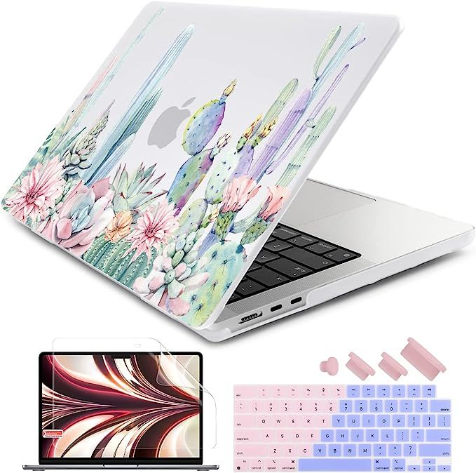 Amazon.com: DONGKE for New M2 MacBook Air 13.6 Inch Case 2022 A2681, Frosted Matte Plastic Hard S... | Amazon (US)
