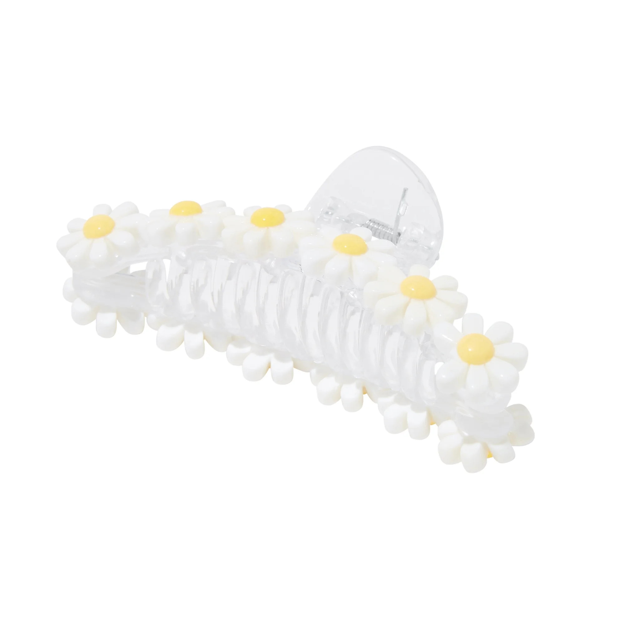 Claire's Girl's Daisy Flower Large Hair Claw Clip, Multicolor, Children's | Walmart (US)
