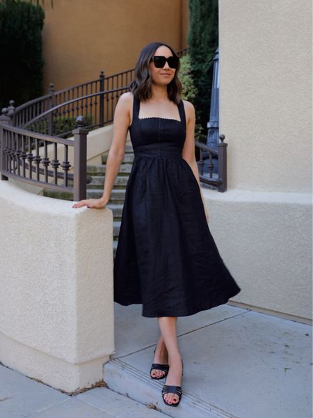 Reformation LBD / rounded up my favorite linen selects! 

Spring dress / classic dress 

#LTKSeasonal