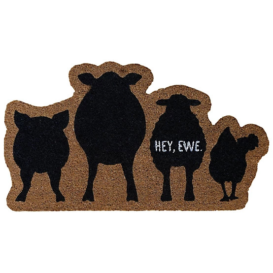 Red Shed  Ewe Coir Door Mat, 18 x 32in. | Tractor Supply