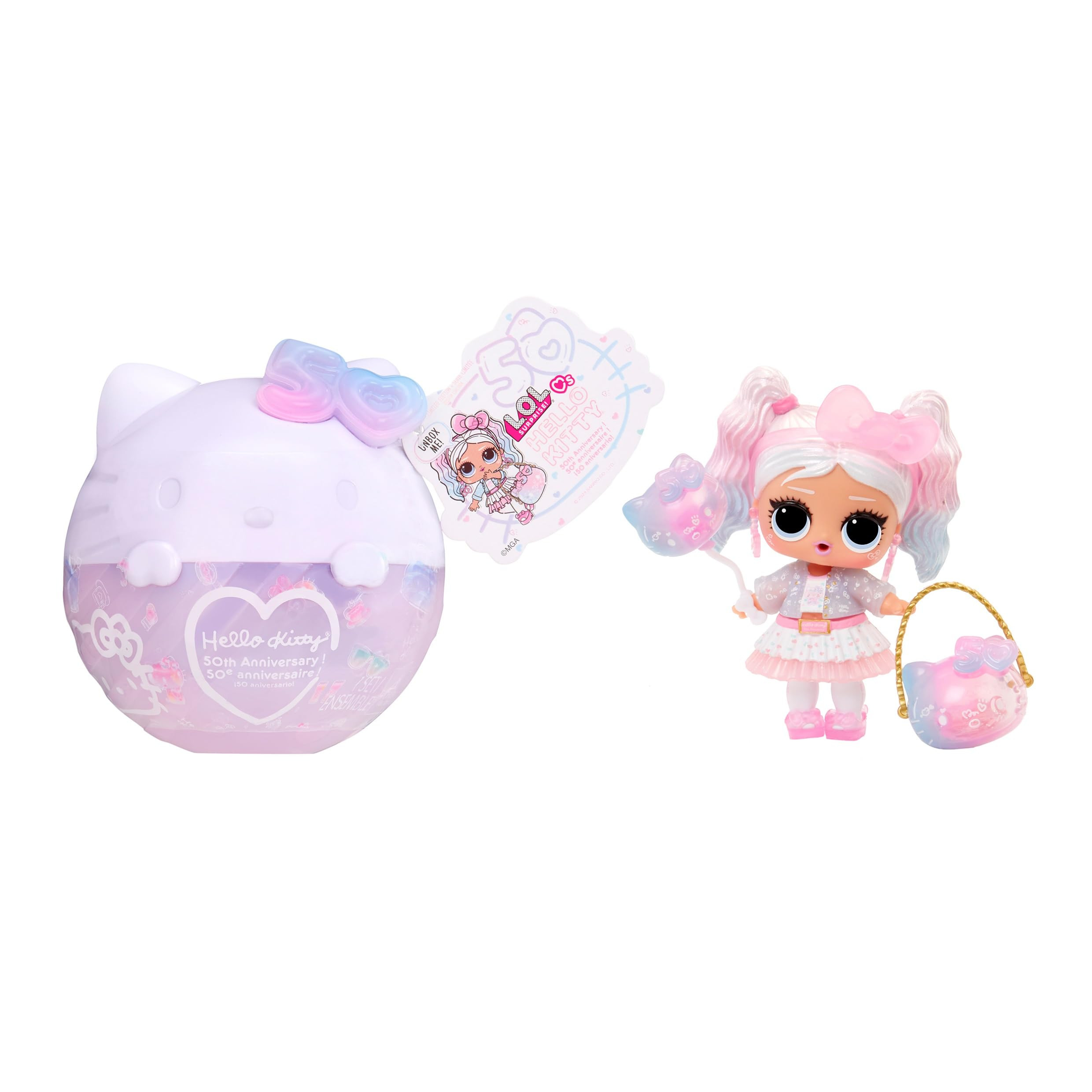 LOL Surprise Tots Miss Pearly Doll with 7 Surprises, Collectible, 50th Anniversary Theme, Limited... | Amazon (US)