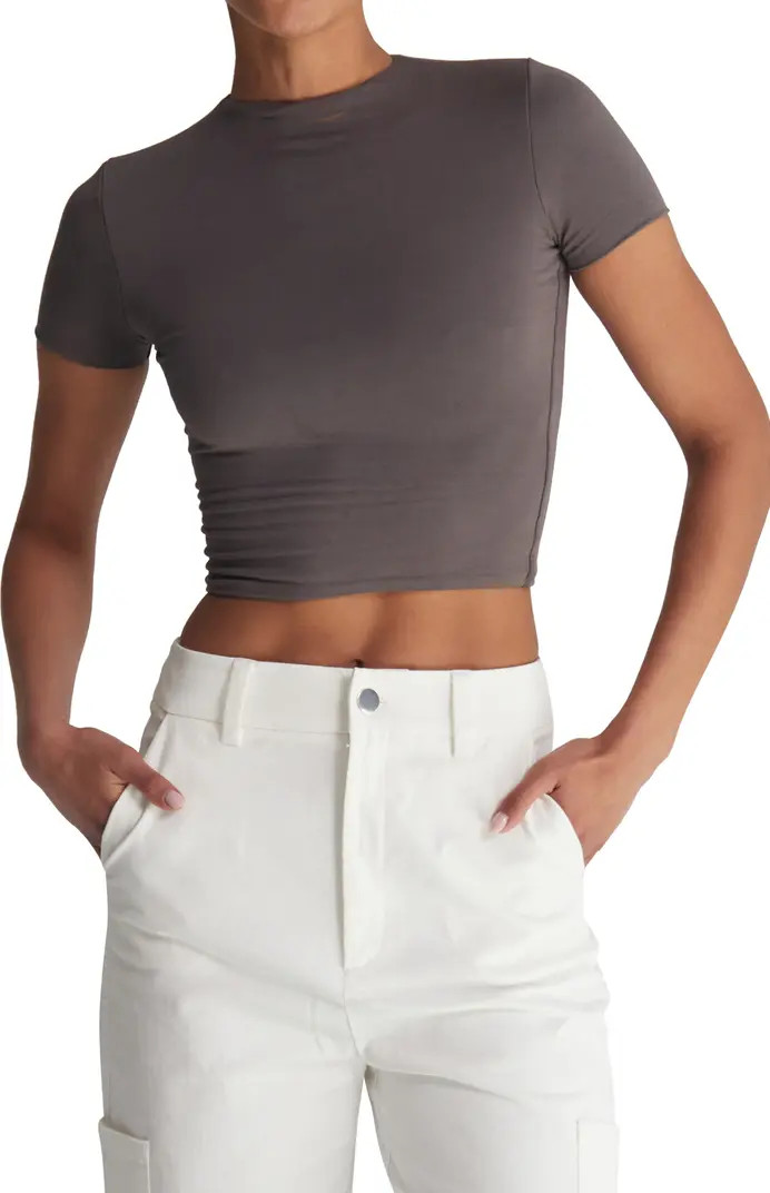 Signature Fitted Crop T-Shirt | Nordstrom