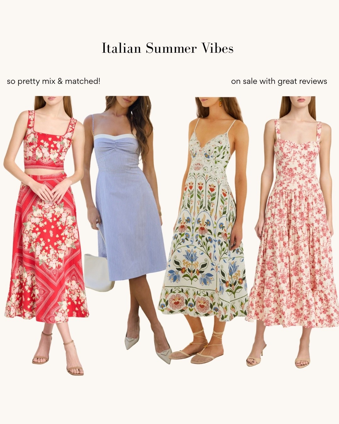 Summer dresses wishlist. The 3rd one by farm Rio looks so good on the nordstorm stylist video and she says she is petite 5’3”! 

Italian summer , European trip outfit ideas , Nordstrom floral cotton linen dresses

#LTKPetite #LTKSeasonal