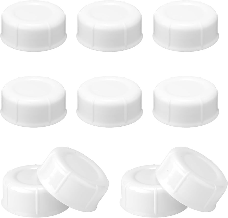10pcs Narrow Baby Bottle Caps for Dr Brown & Medela Bottles, BPA Free Travel and Storage Baby Bot... | Amazon (US)