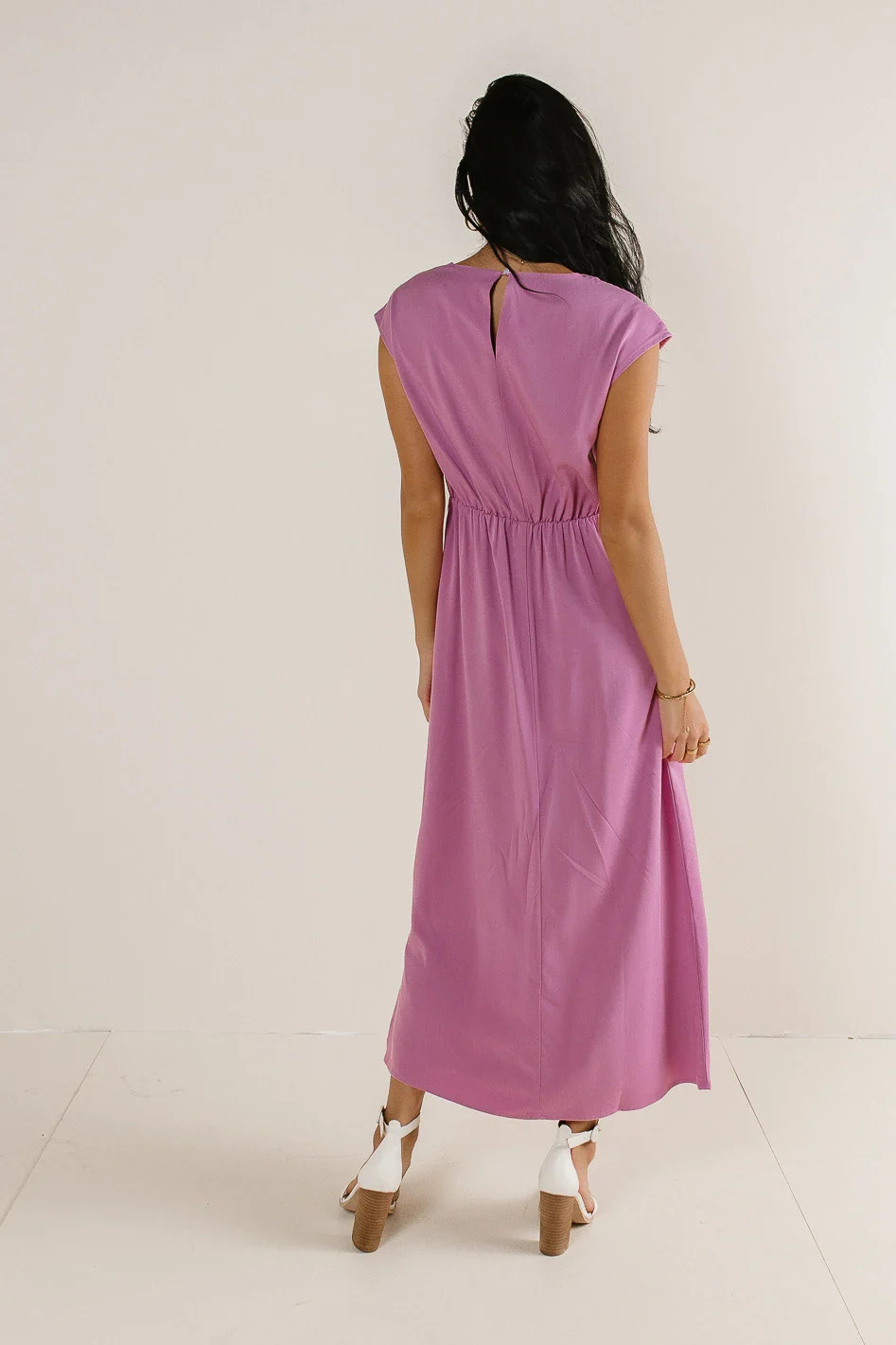 Addilyn Midi Dress in Orchid | Böhme US