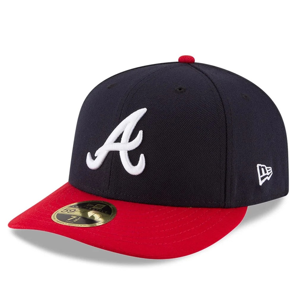 Men's New Era Navy/Red Atlanta Braves Home Authentic Collection On-Field Low Profile 59FIFTY Fitt... | Walmart (US)