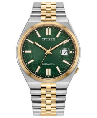 Citizen Men's Tsuyosa 60 Two-Tone Stainless Steel Bracelet Watch, 40mm - Two-tone | Macy's