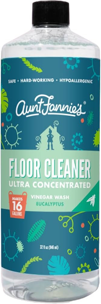 Aunt Fannie's Ultra Concentrated Floor Cleaner Vinegar Wash, Multi-Surface Floor Cleaner For Mopp... | Amazon (US)