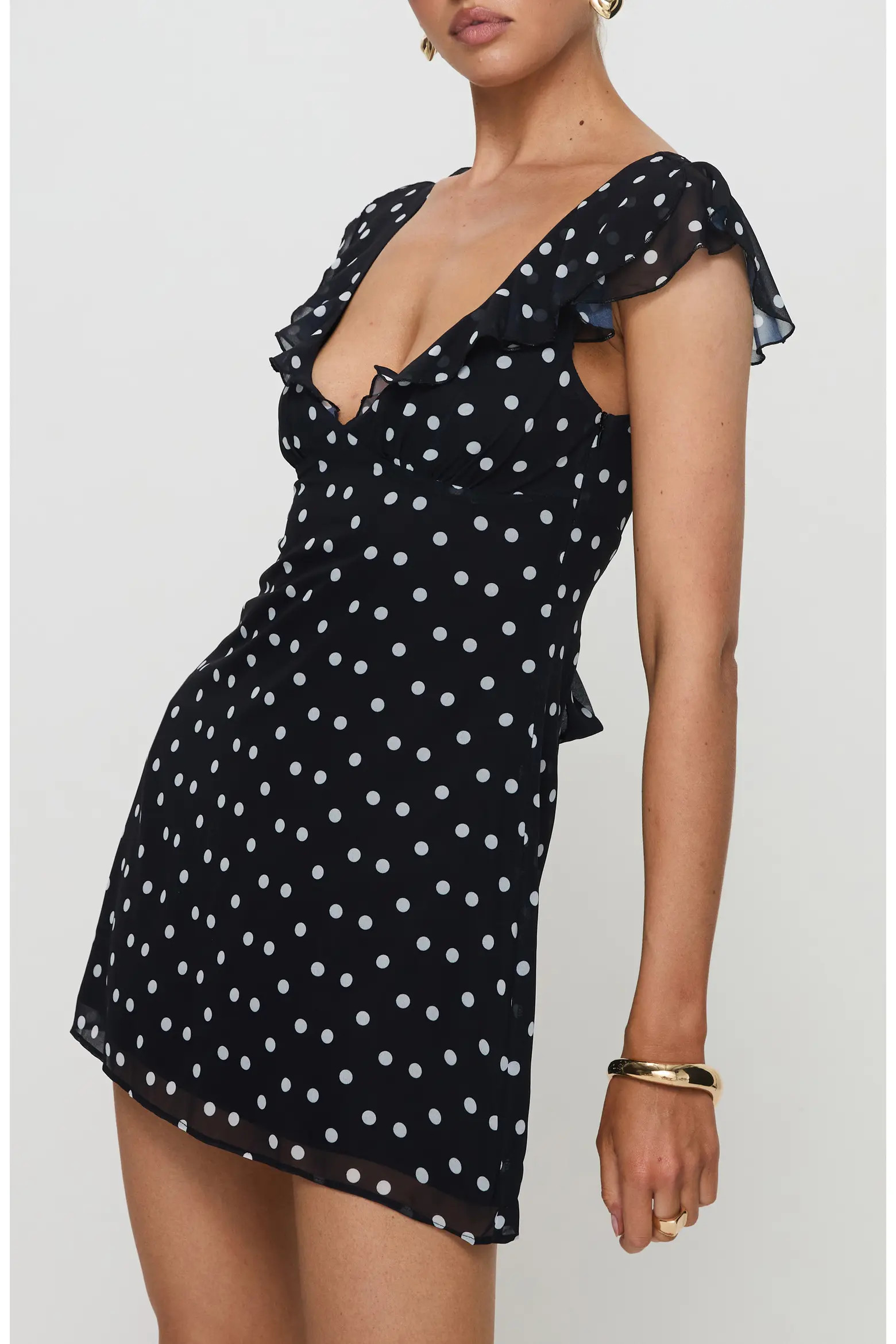 I Guess So Polka Dot Minidress (Women) | Nordstrom | Nordstrom