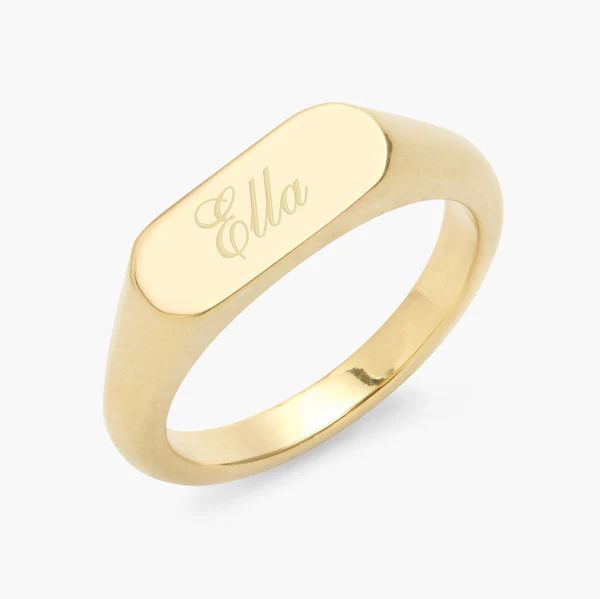 Evie Signet Ring | Brook and York