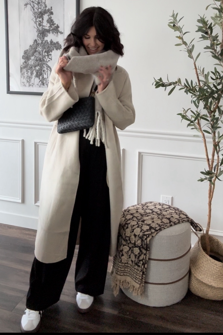 Wardrobe Staple- Wide Leg Trousers ⁣
⁣
These H&M wide leg trousers are the perfect staple to any wardrobe! They honestly feel like sweats. Soooo comfy!  I will be wearing them on repeat. I love how versatile they are and that you can wear them dressed up or dressed down! ⁣
  #winterbasics #winterstyle #outfitideas #wardrobe #ootd #dehartdesigns 

#LTKworkwear #LTKstyletip #LTKbeauty