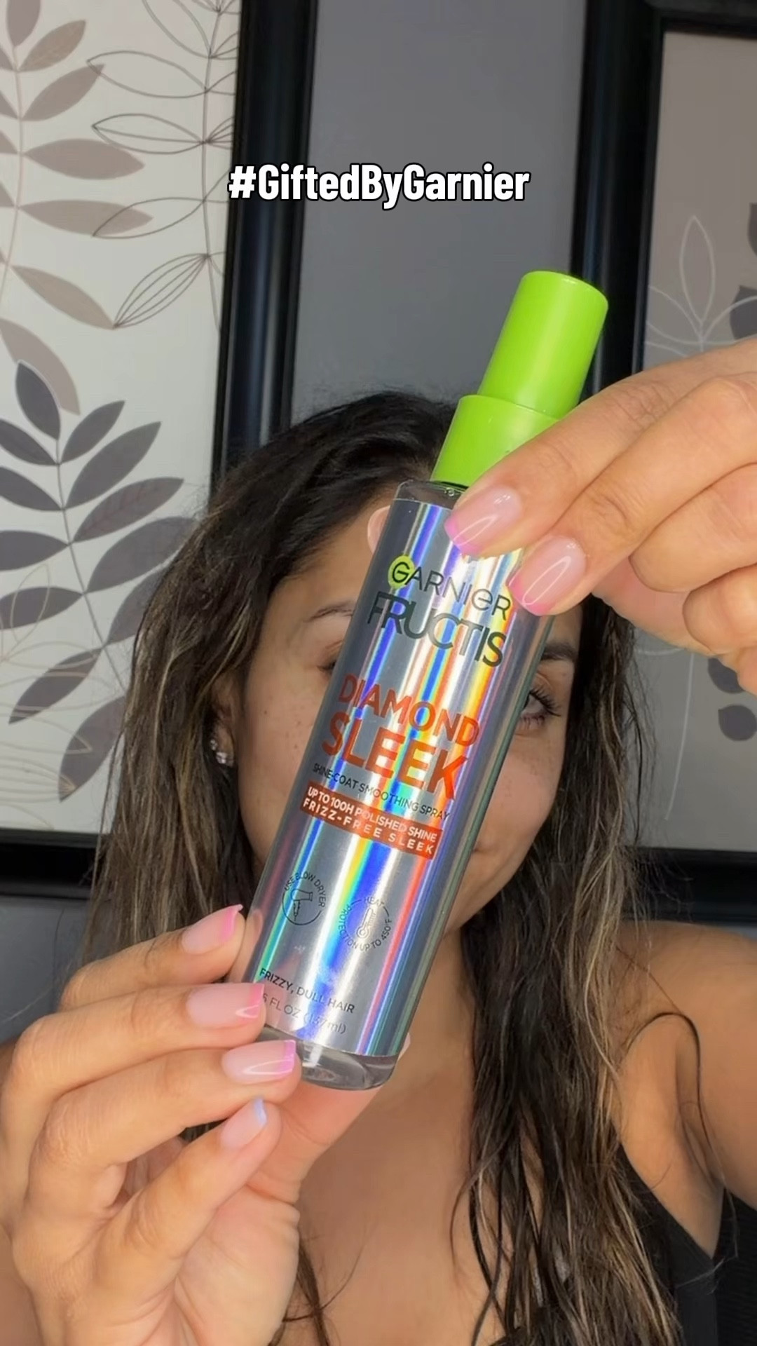 #GiftedByGarnier thank you @garnierusa for the free product ✨
Trying out the Garnier Fructis Diamond Sleek Shine-Coat Smoothing Spray and it’s such an easy step—just mist your hair and blow dry. Helps reduce frizz, adds shine, and feels lightweight without any heaviness.
#GiftedByGarnier

#LTKSaleAlert #LTKmorningroutine #LTKselfcare