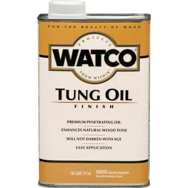 Watco Tung Oil Clear-266634, Quart | Walmart (US)