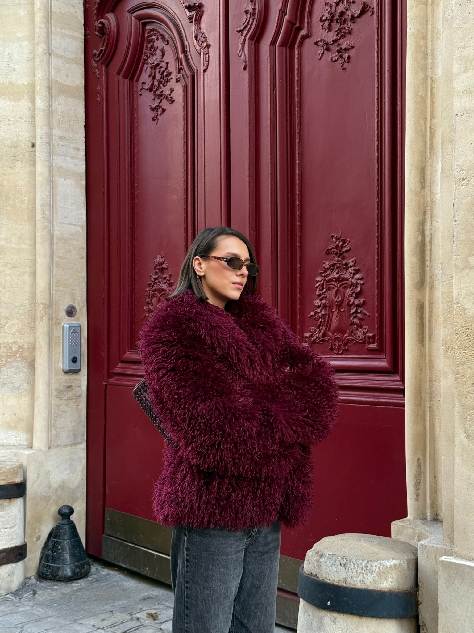 Fausse fourrure bordeaux : la veste parfaite pour cet hiver 

#LTKfestive #LTKfrance #LTKwinter