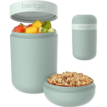 Bentgo® Snack Cup - Reusable Snack Container with Leak-Proof Design, Toppings Compartment, and D... | Amazon (US)
