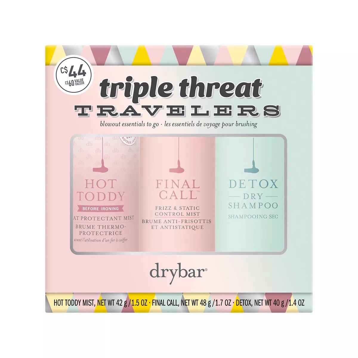 Drybar Triple Threat Travelers Kit | Kohl's