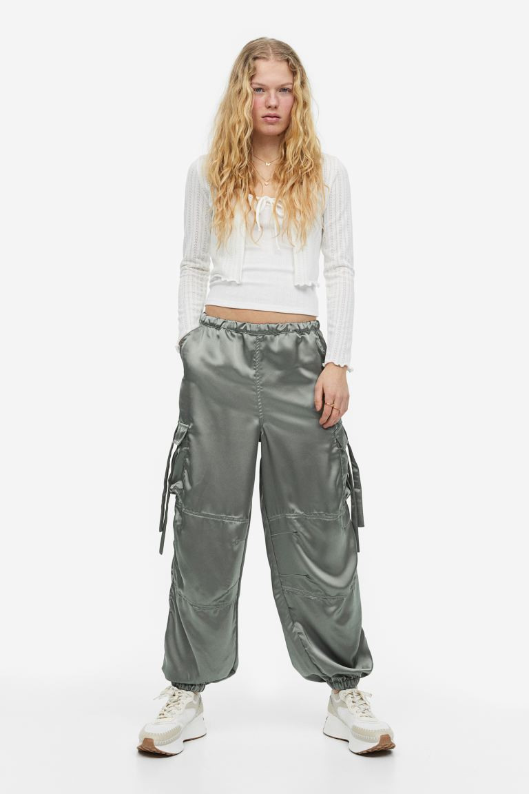 Satin Parachute Pants | H&M (US + CA)