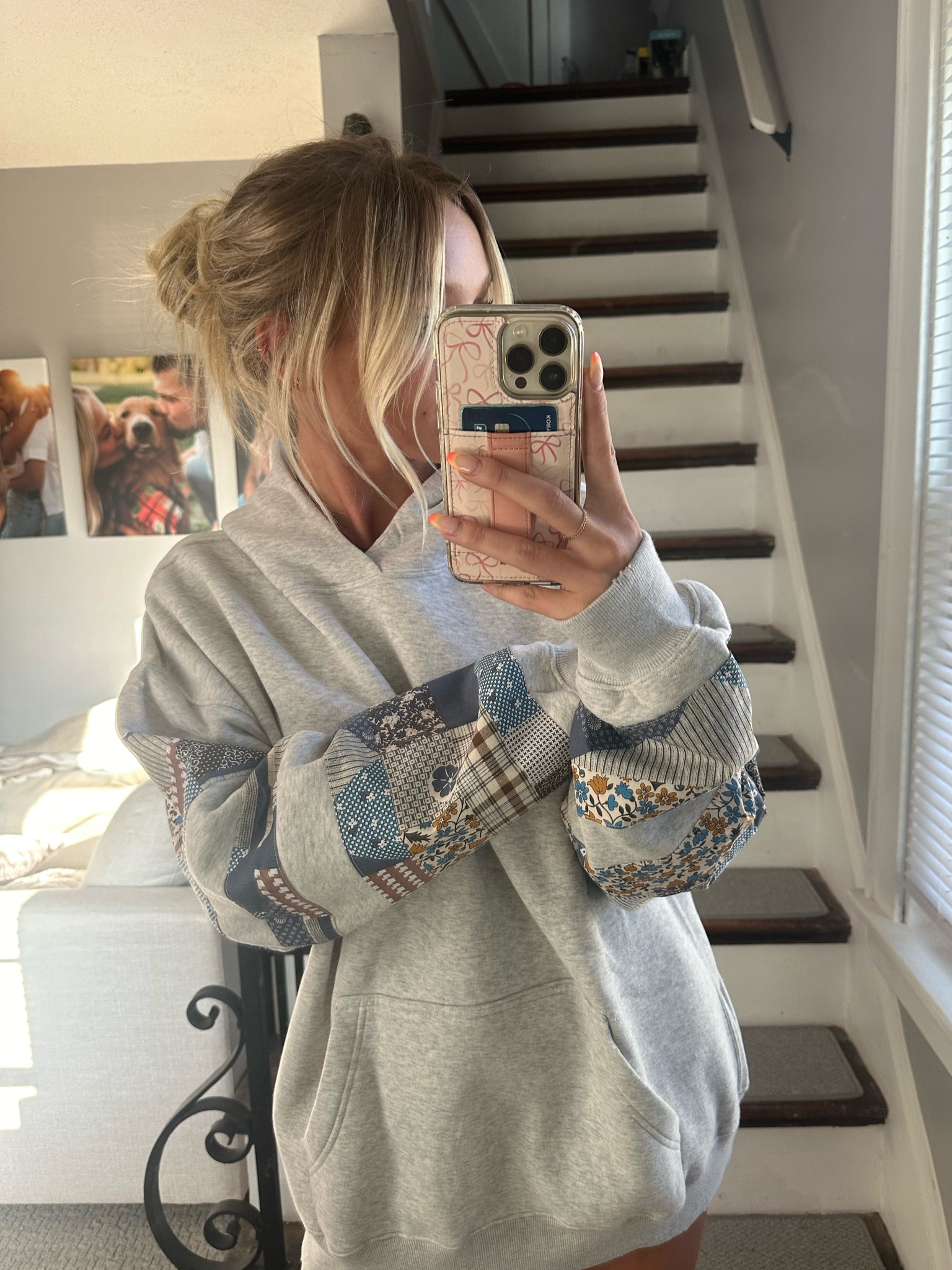 The cutest patchwork sweatshirt

#LTKstyletip #LTKfindsunder100 #LTKSeasonal