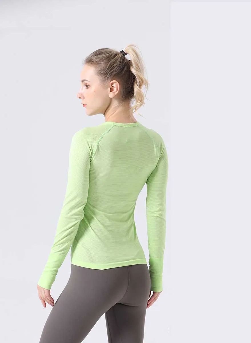 Yogaworld Clothing Womens Tops Tees T-Shirt tracksuit Women Long Sleeve T-Shirt Running Swiftly T... | DHGate