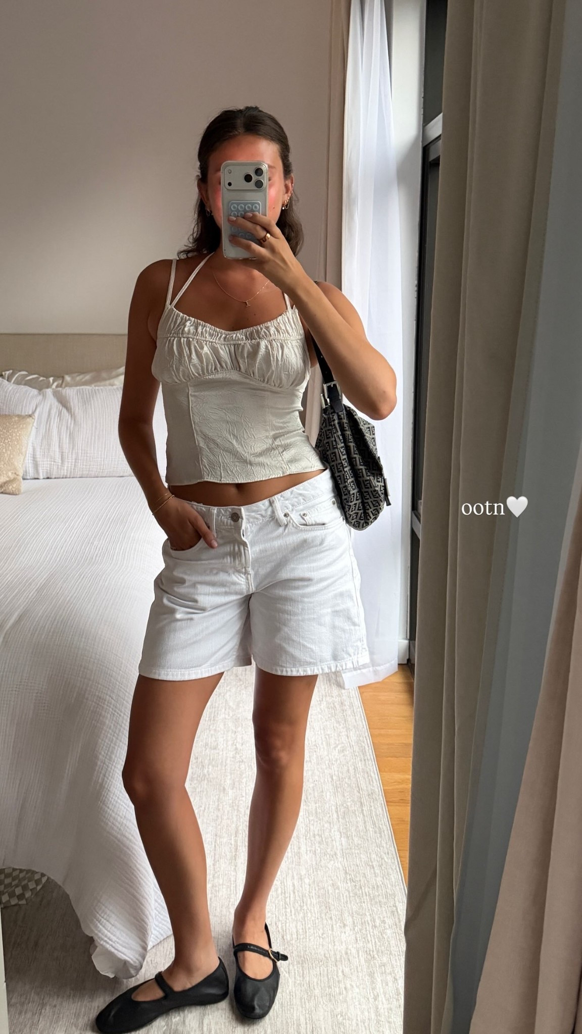 Summer ootn🤍 free people top, Zara shorts & shoes!

#LTKootd #LTKgrwm