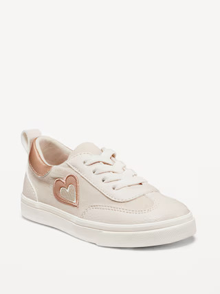 Elastic-Lace Chunky Sneakers for Toddler Girls | Old Navy (US)