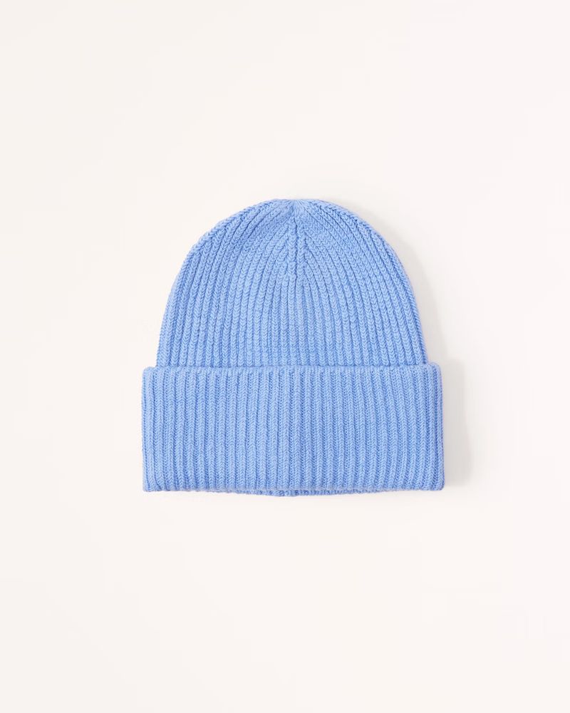 Women's Slouchy Rib Beanie | Women's Accessories | Abercrombie.com | Abercrombie & Fitch (US)