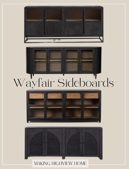You can never go wrong with a black sideboard! They are beautiful as a media stand, buffet, sideboard or entryway cabinet! 

#LTKsalealert #LTKstyletip #LTKhome