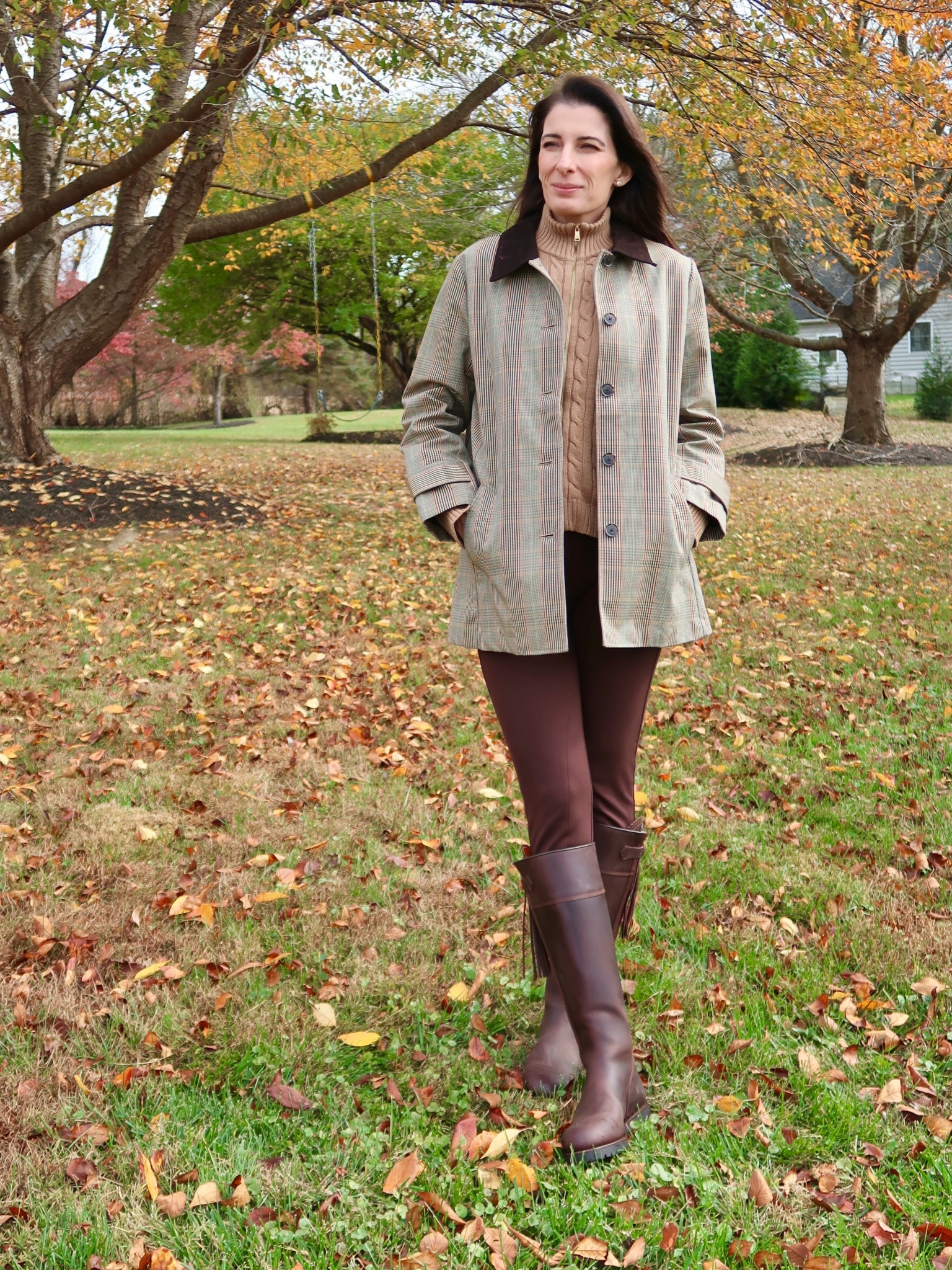 Splurge-worthy fall boots! These Penelope Chilvers boots are worn by Kate Middleton and are the epitome of quality - you'll have them for years!

Nordstrom, heritage style, fall fashion, leather boots, J.Crew coat 

 #LTKootd #LTKOver40 #LTKShoeCrush