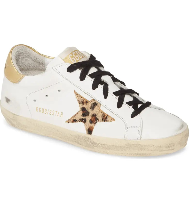 Superstar Genuine Calf Hair Sneaker | Nordstrom