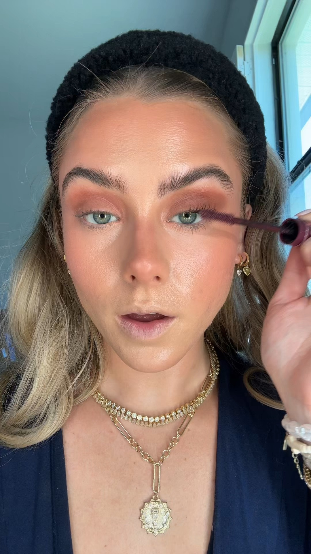 Sky High lash impact from every angle! Maybelline's Lash Sensational Sky High lengthening plum purple mascara delivers full volume and limitless length. Exclusive Flex Tower mascara brush bends to volumize and extend every single lash from root to tip. Washable mascara formula infused with bamboo extract and fibers for long, full and lightweight lashes, that don't flake or smudge. Allergy tested. Ophthalmologist tested. Suitable for sensitive eyes and contact lens wearers. Removes easily.

For best results, hold Maybelline Lash Sensational Sky High mascara's flexible brush against lashes and extend from root to tip repeatedly until desired volume and length is achieved.

#LTKFindsUnder50 #LTKgrwm #LTKBeauty