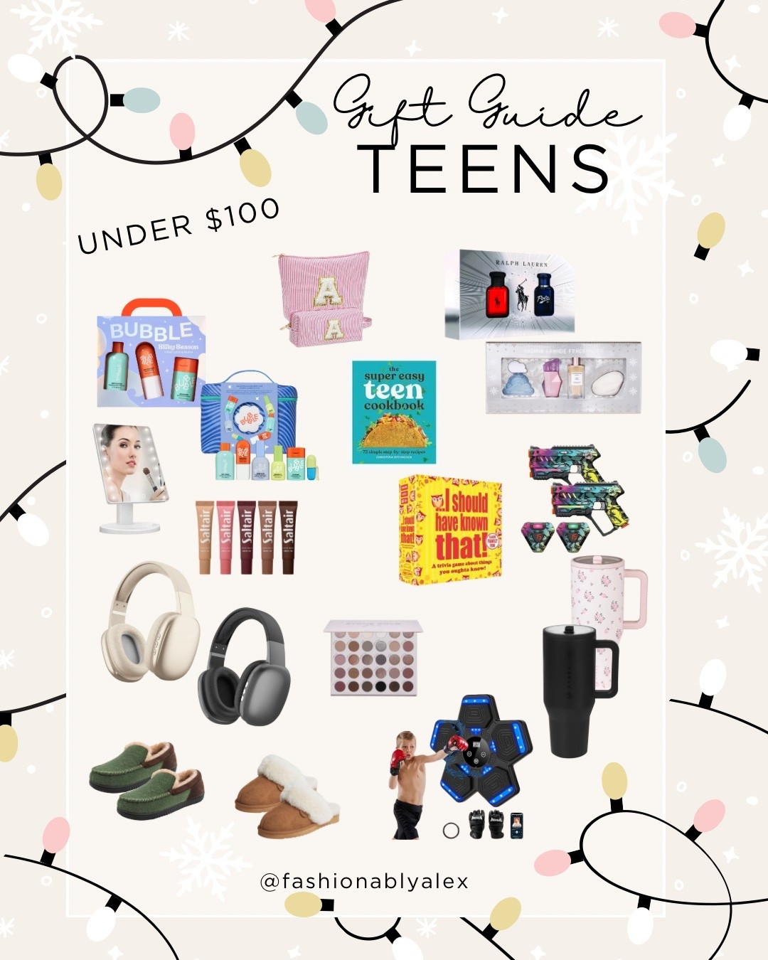 Gift guide for teens! Everything is under $100! Happy shopping! 

#LTKGiftGuide #LTKFindsUnder100 #LTKCyberWeek