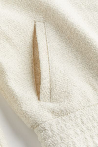 Bouclé jacket - Cream - Ladies | H&M GB | H&M (UK, MY, IN, SG, PH, TW, HK)