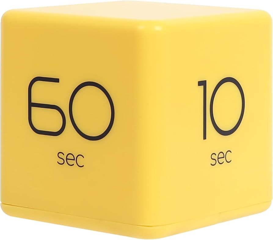 mooas Cube Timer, Time Management, Kitchen Timer, Kids Timer, Workout Timer, Timer for Studying, ... | Amazon (US)