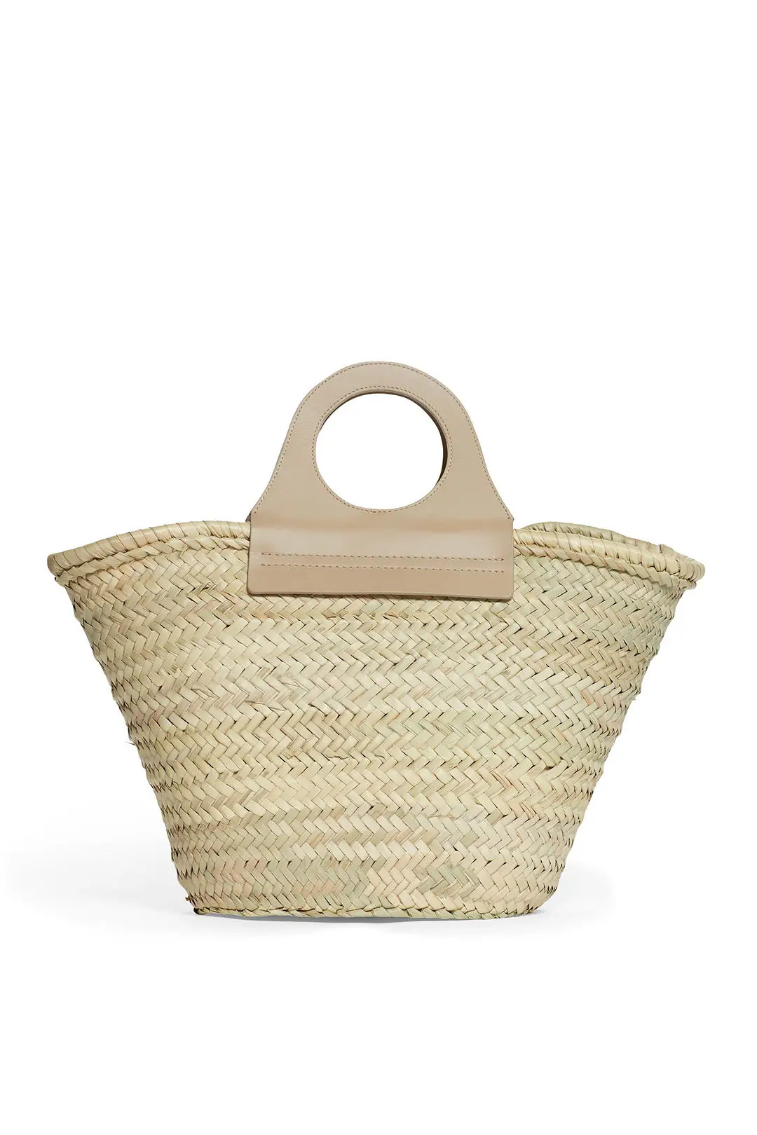 Hereu Taupe Cabas Straw Tote | Rent The Runway