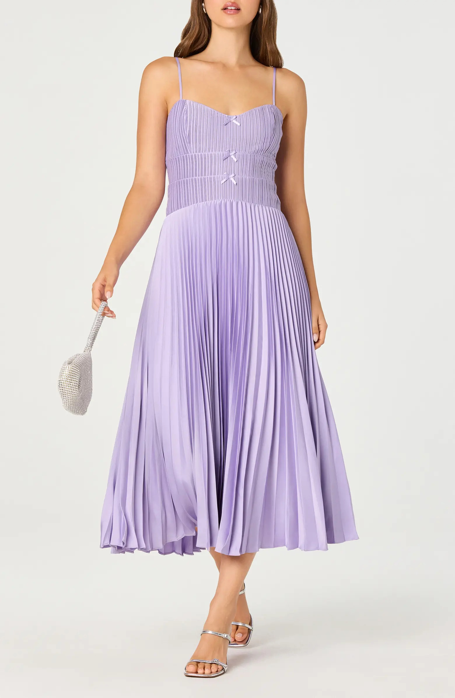 ASTR the Label Shionagh Pleated A-Line Dress | Nordstrom | Nordstrom