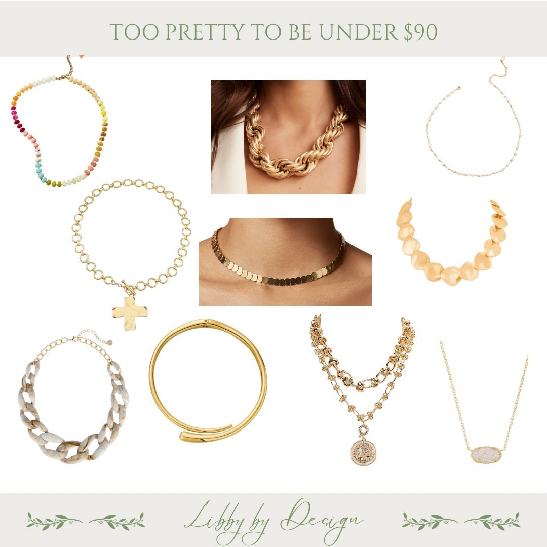 Affordable luxury, made to shine! These trending necklaces will elevate your look for under $90!

#LTKFindsUnder100 #LTKStyleTip