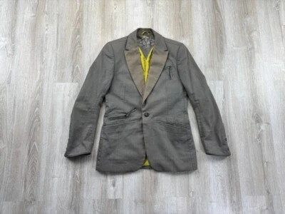 Mens vintage blazer Y2k Diesel avantgarde Size S Color Gray | eBay | eBay US