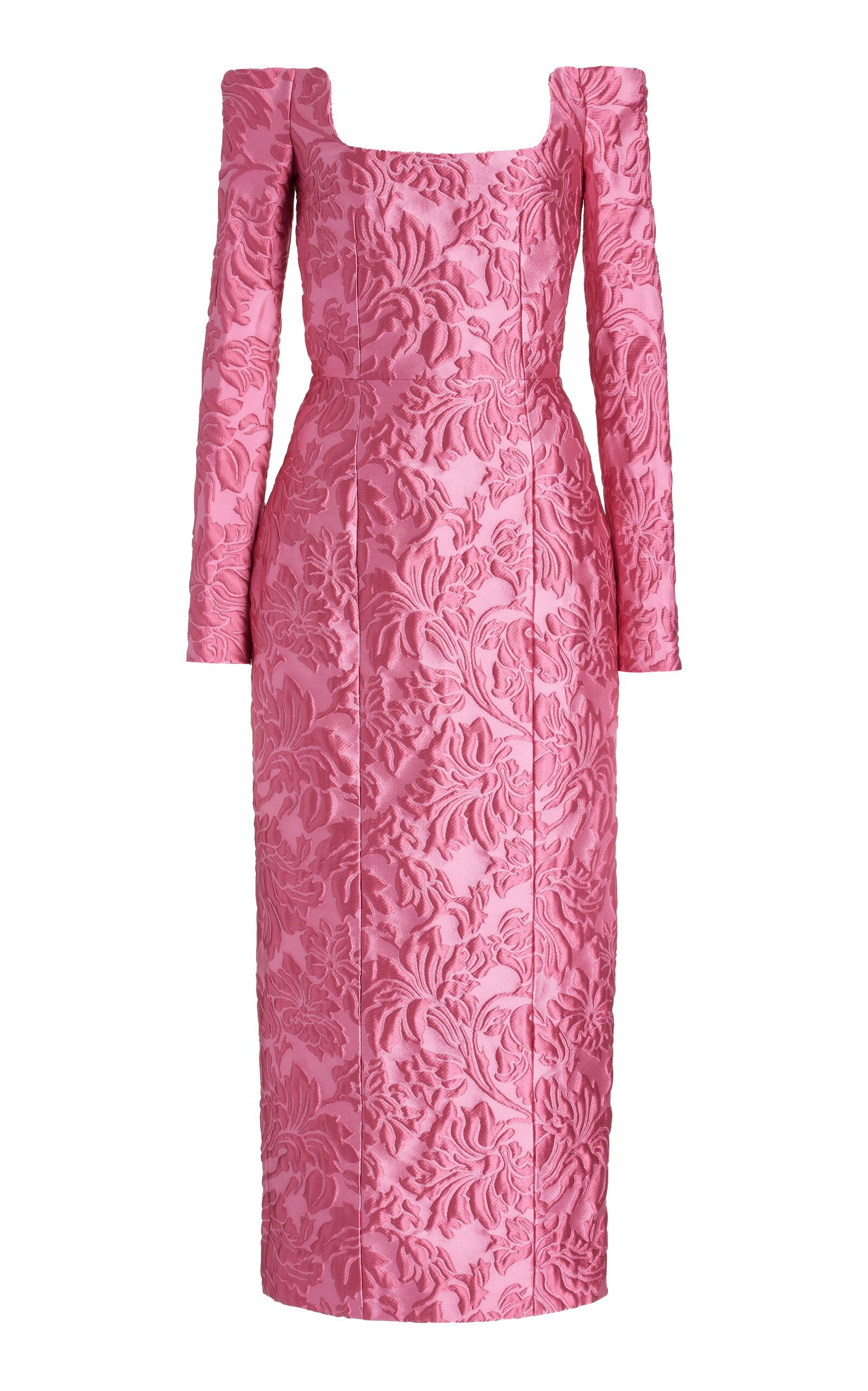 Birch Off-The-Shoulder Jacquard Midi Dress | Moda Operandi (Global)