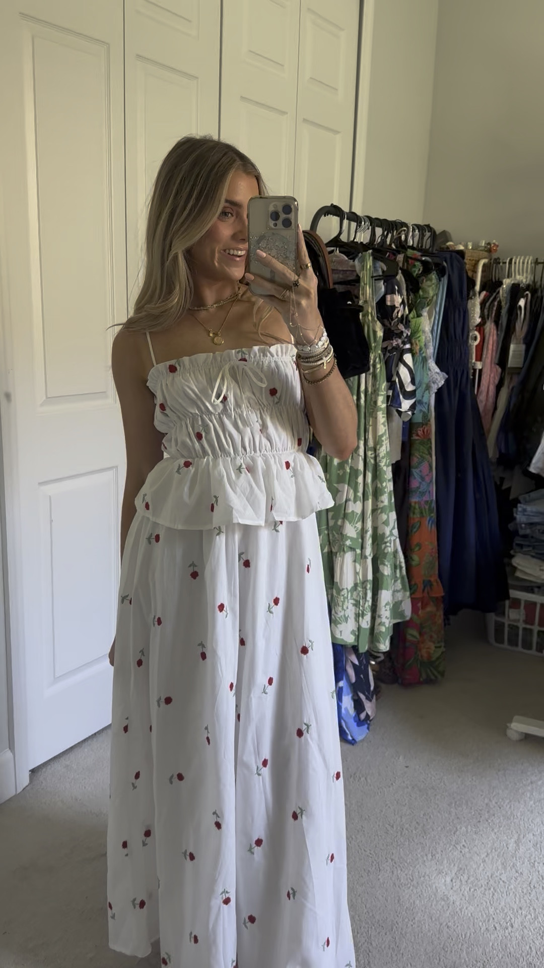 New dresses I got from Shop Confete! I am 5’4 for reference. The yellow dress is Serena Yellow Eyelet Maxi Dress in size small. The rose dress is Eloise Rose Embroidered Maxi Dress size xsmall. The pink dress is Love Letters Pink and Red Rose Maxi Dress. The knit dress is Cannes Knit Maxi Dress gives revolve vibes for sure. The oyster dress is Oceana Strapless Maxi Dress in size xsmall. 

Confete. @confete.  #confete #outfit #fashion #style #ootd #ootn #outfitoftheday #fashionstyle  #outfitinspiration #outfitinspo try on, holiday dress, mini dress. #holiday #holidayoutfit #holidayoutfitideas #christmasoutfit #holidaypartyoutfit #shopconfete #confete #formaldress #outfitinspo #christmaspartyoutfit #fallfashiontrends #dressoutfit #partydress #partyoutfit #datenight #weddingguestdress #weddingdress #holidayoutfits #partystyle 

#LTKWatchNow #LTKParties #LTKFindsUnder100